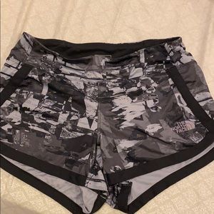 North face athletic shorts